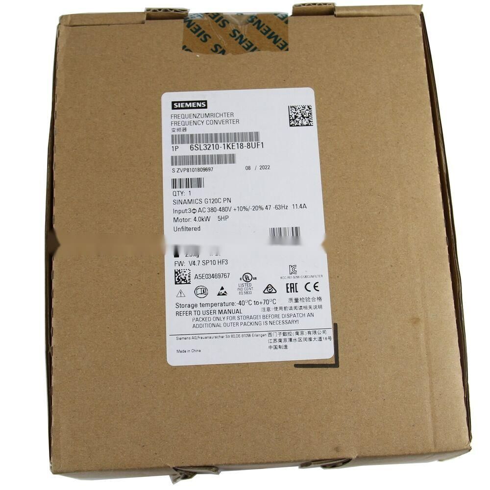 NEW SIEMENS 6SL3210-1KE18-8UF1 DHL / UPS / FedEx