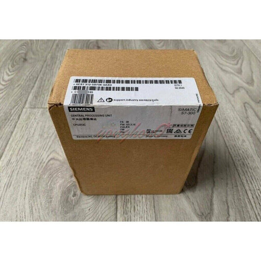 NewSiemens 6ES7 312-5BF04-0AB0 6ES7312-5BF04-0AB0 SIMATIC S7-300 CPU 312C