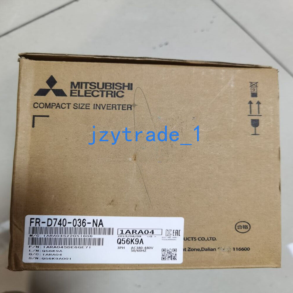 BRAND NEW in box FR-D740-036-NA Mitsubishi AC VFD 480VAC 3HP UPS / DHL / Fedex