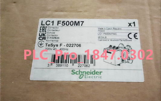 LC1F500M7 1PCS Brand New SCHNEIDER LC1-F500M7 1-Year Warranty Fast delivery