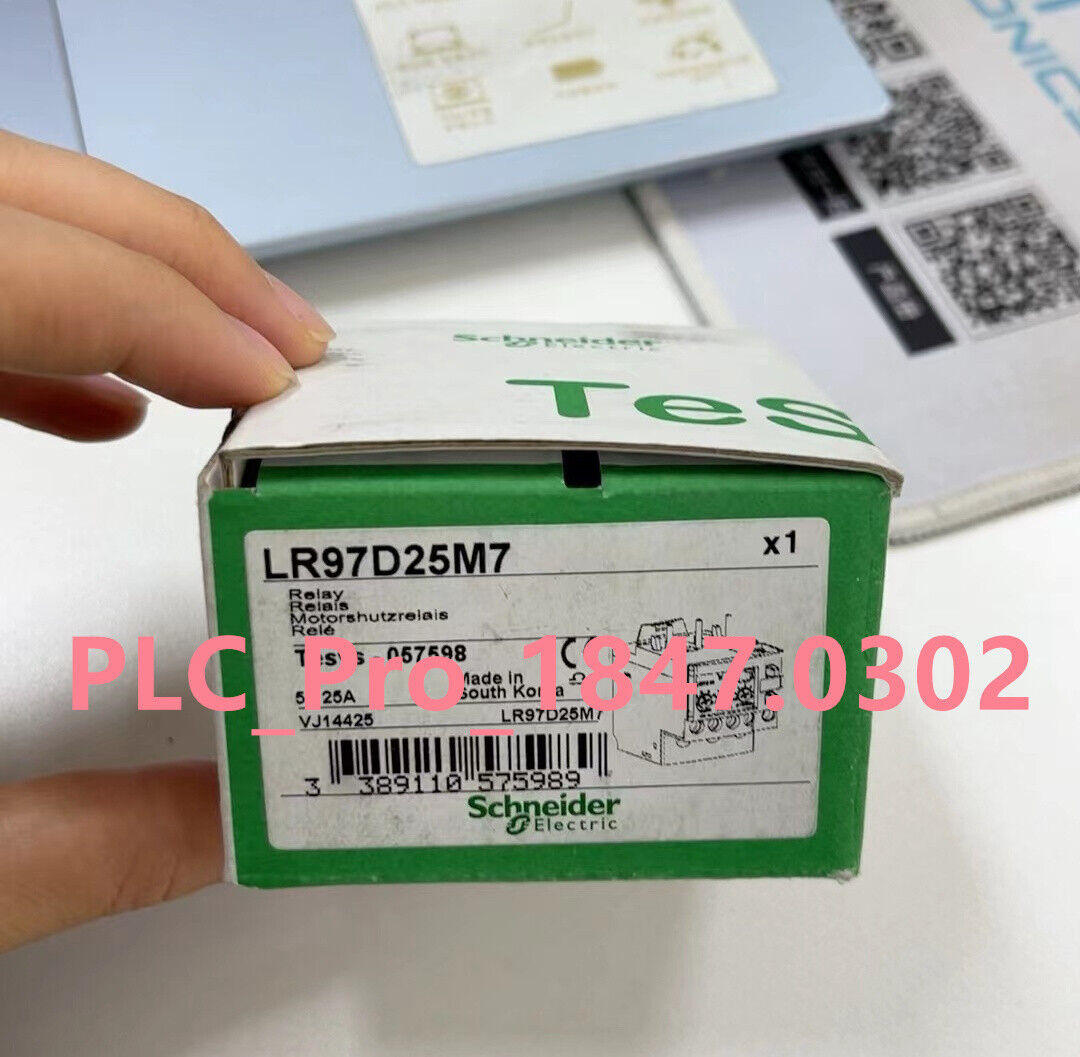 LR97D25M7 1PCS Brand New Schneider LR97D25M7 Overload Relay Fast delivery