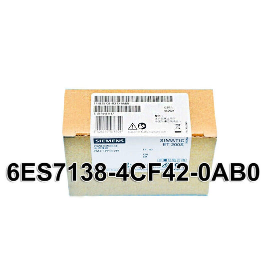 New Siemens Power Module PM-E for ET200S 6ES7138-4CF42-0AB0 6ES7 138-4CF42-0AB0