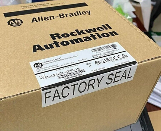 New One AB 1769-L24ER-QBFC1B Controller 1769L24ERQBFC1B In Box DHL / UPS / FedEx