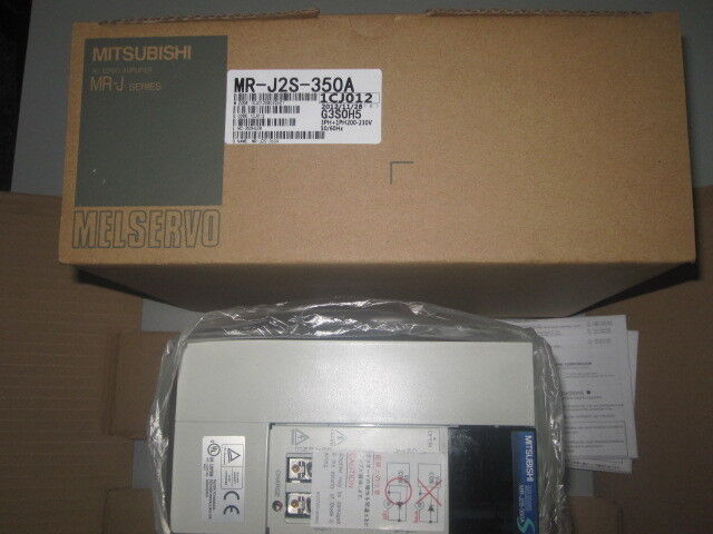 1PC NEW MITSUBISHI AC SERVO DRIVER MR-J2S-350A MRJ2S350A FREE EXPEDITED SHIPPING DHL / UPS / FedEx