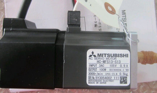 NEW MITSUBISHI AC SERVO MOTOR HC-MFS13-S13 HCMFS13S13 FREE EXPEDITED SHIPPING DHL / UPS / FedEx