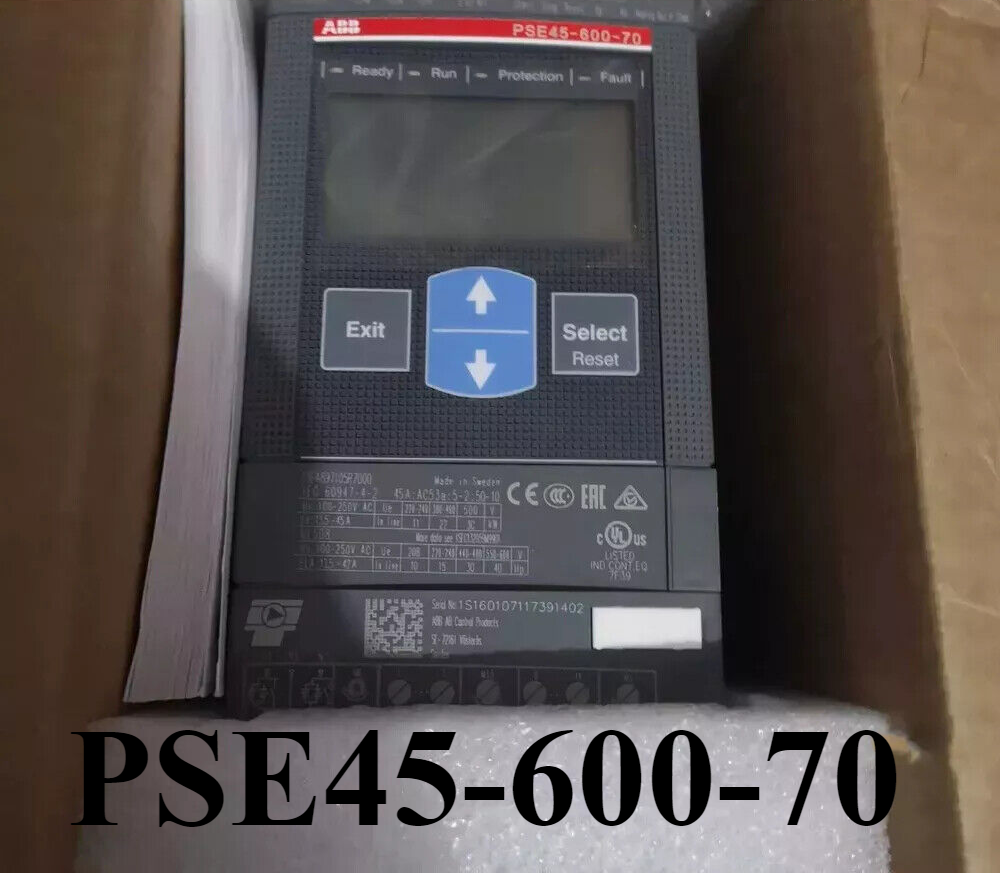 ABB PSE45-600-70 1SFA897105R7000 Soft Starter New UPS Expedited Shipping