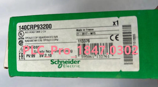 140CRP93200 1PCS Brand New Schneider 140CRP93200 PLC Module Fast delivery
