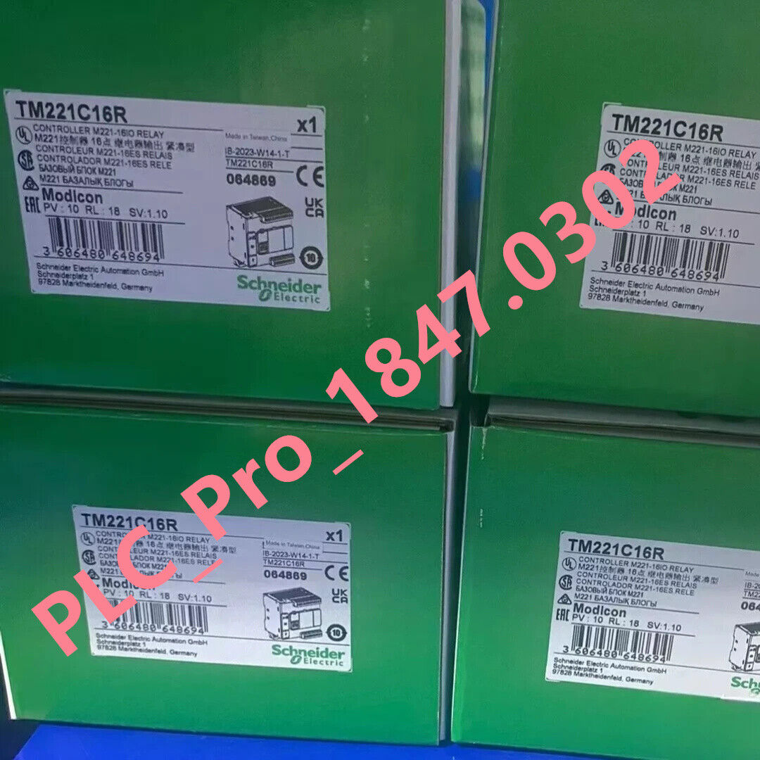 TM221C16R 1PCS Brand New Schneider PLC TM221C16R Fast delivery