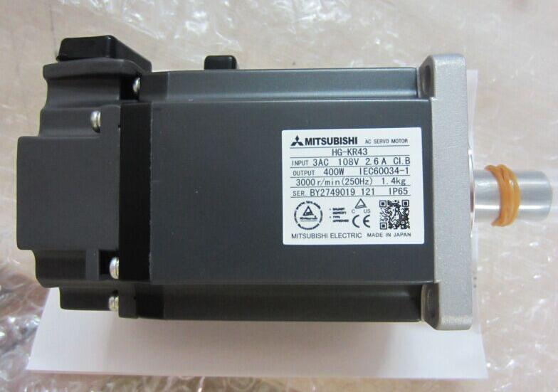 1PC MITSUBISHI SERVO MOTOR HG-KR43 HGKR43 NEW ORIGINAL FREE EXPEDITED SHIPPING DHL / UPS / FedEX