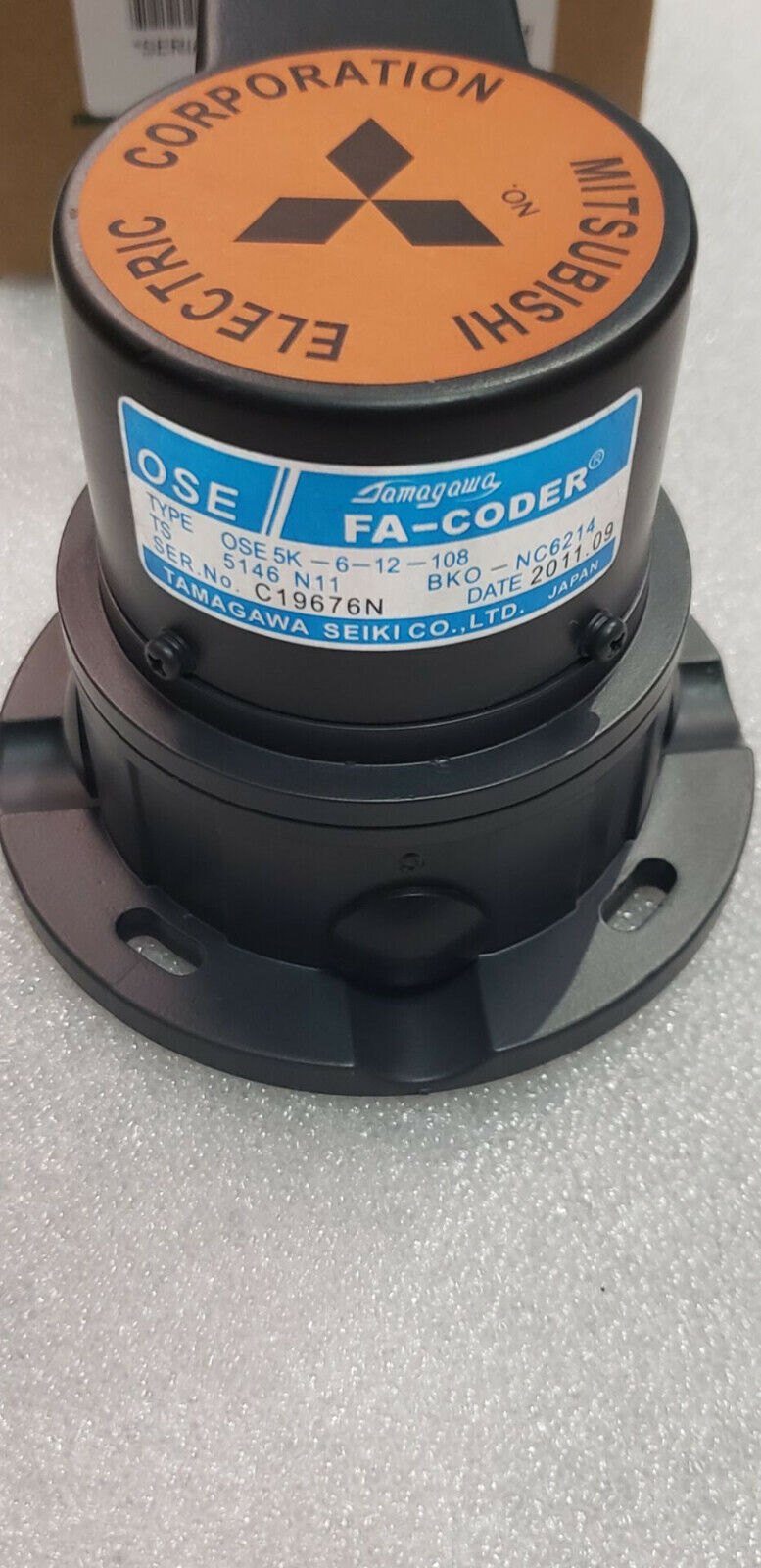 1PC MITSUBISHI AC SERVO MOTOR ENCODER OSE5K-6-12-108 FREE EXPEDITED SHIPPING DHL / UPS / FedEX