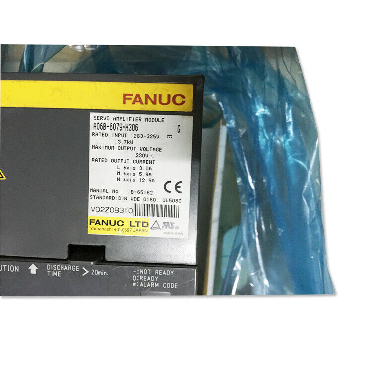 NEW SERVO AMPLIFIER MODULE A06B-6079-H306 A06B6079H306 FREE EXPEDITED SHIPPING DHL / UPS / FedEx