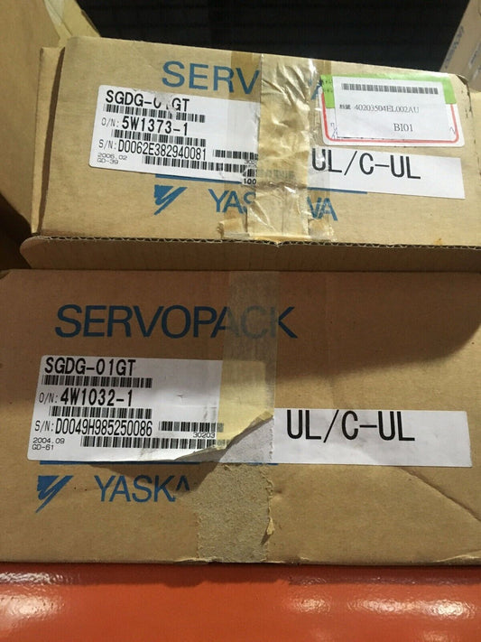 NEW YASKAWA AC SERVO DRIVER SGDG-01GT SGDG01GT FREE EXPEDITED SHIPPING DHL / UPS / FedEx