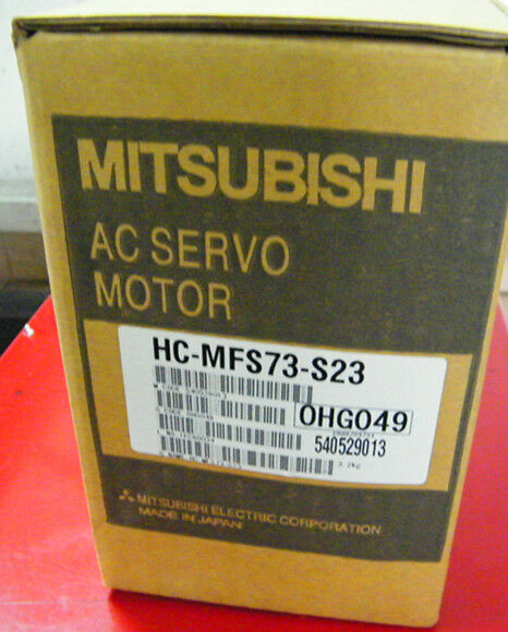 NEW MITSUBUSHI AC SERVO MOTOR HC-MFS73-S23 HCMFS73S23 FREE EXPEDITED SHIPPING DHL / UPS / FedEx