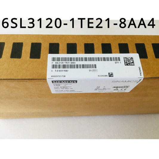 New Siemens S120 SINGLE MOTOR MODULE 6SL3 120-1TE21-8AA4 6SL3120-1TE21-8AA4