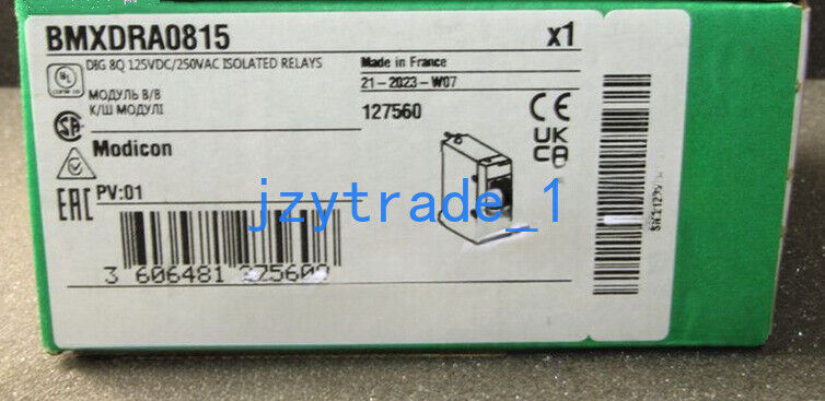 SCHNEIDER ELECTRIC BMXDRA0815 discrete module X808 NO Type A 125V DC/250V 1Pcs UPS / DHL / Fedex