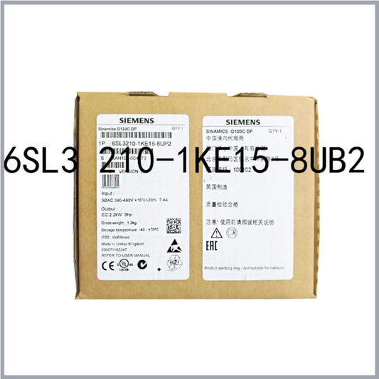 New Siemens G120C RATED POWER 2,2KW 6SL3210-1KE15-8UB2 6SL3 210-1KE15-8UB2