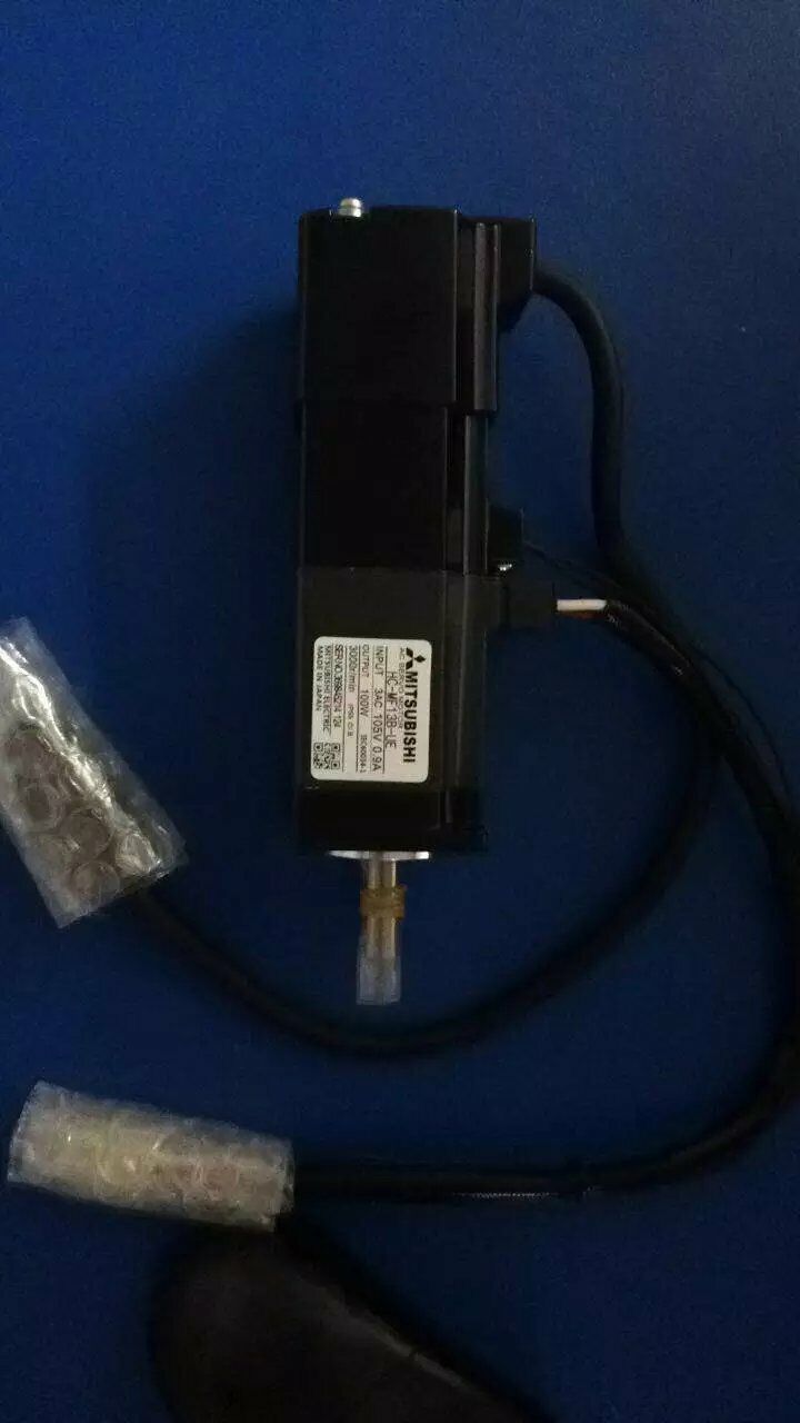 1PC NEW ORIGINAL MITSUBISHI AC SERVO MOTOR HC-MF13B-UE FREE EXPEDITED SHIPPING DHL / UPS / FedEX