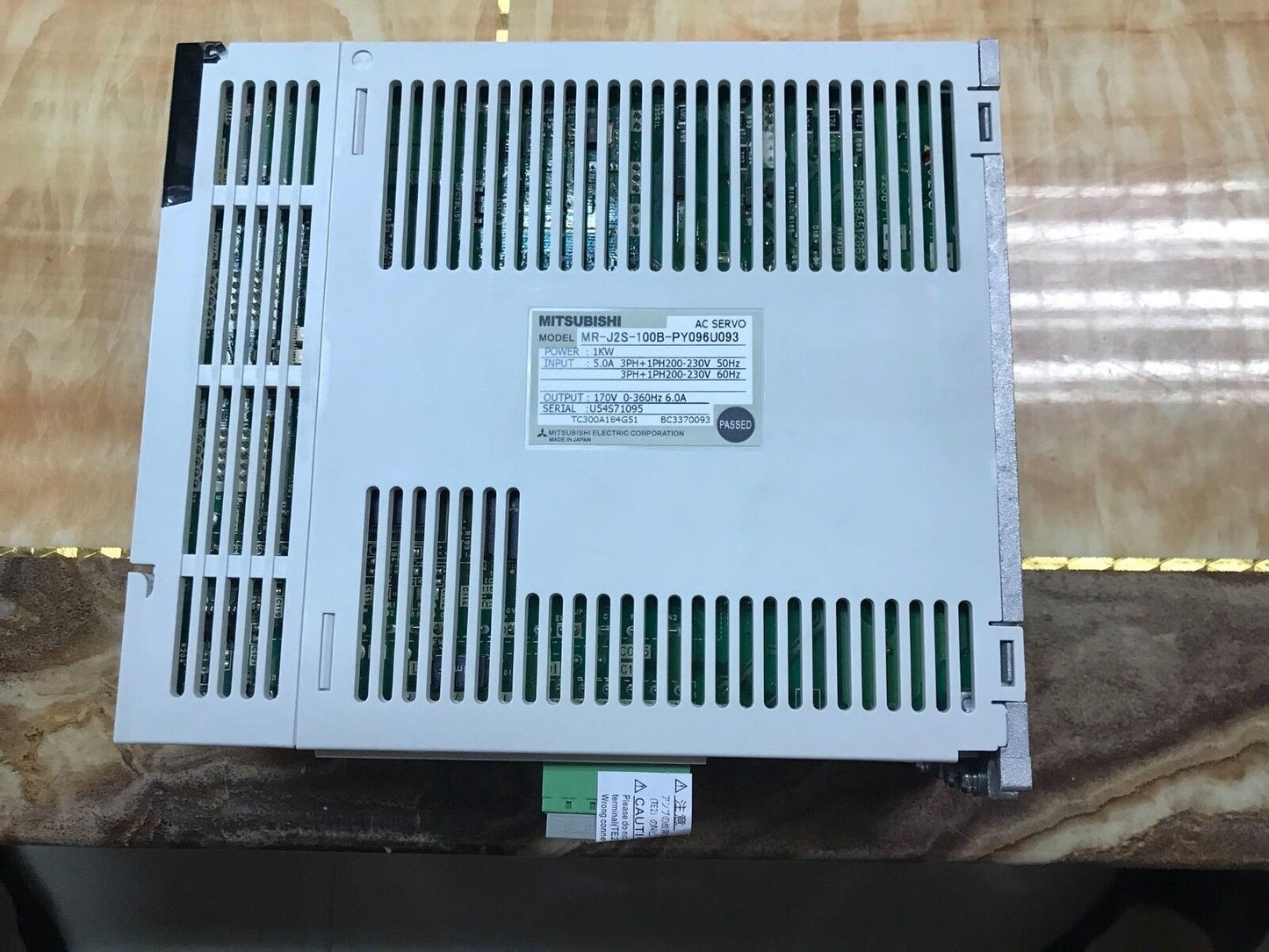 NEW MITSUBISHI AC SERVO DRIVER MR-J2S-100B-PY096U093 FREE EXPEDITED SHIPPING DHL / UPS / FedEx