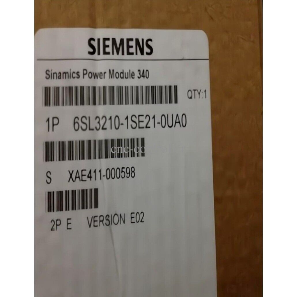 New Siemens converter Power Module PM340 6SL3210-1SE21-0UA0 6SL3 210-1SE21-0UA0