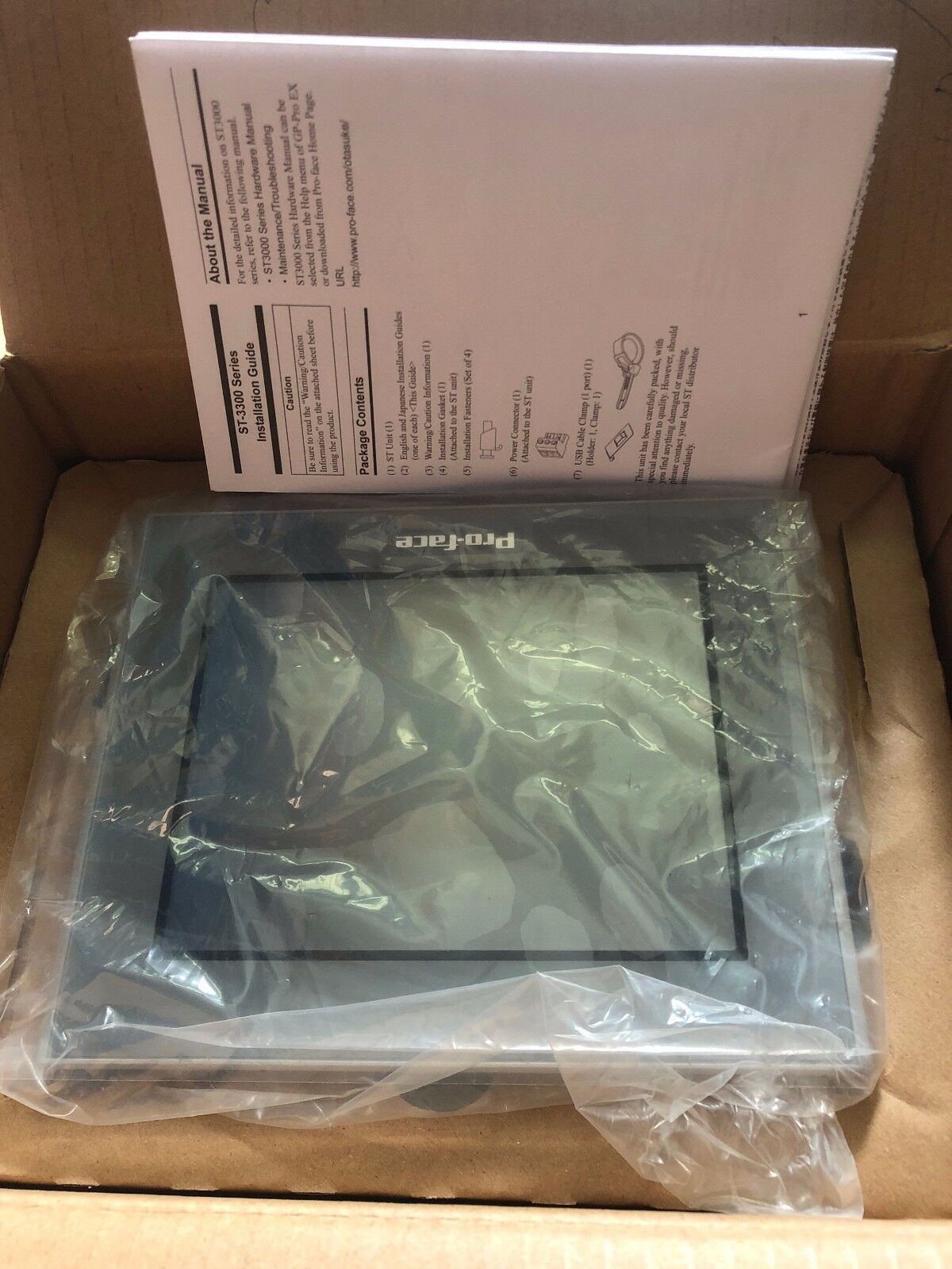 NEW ORIGINAL PROFACE TOUCH PANEL AST3301-T1-D24 FREE EXPEDITED SHIPPING DHL / UPS / FedEx