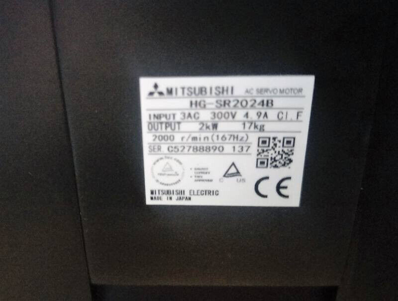 NEW MITSUBISHI HG-SR702J AC SERVO MOTOR HGSR702J EXPEDITED SHIPPING DHL / UPS / FedEX