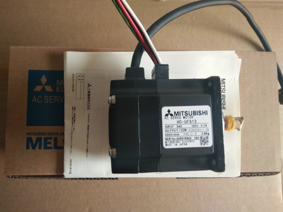 MITSUBISHI AC SERVO MOTOR HC-UFS13 HCUFS13 NEW ORIGINAL FREE EXPEDITED SHIPPING DHL / UPS / FedEx