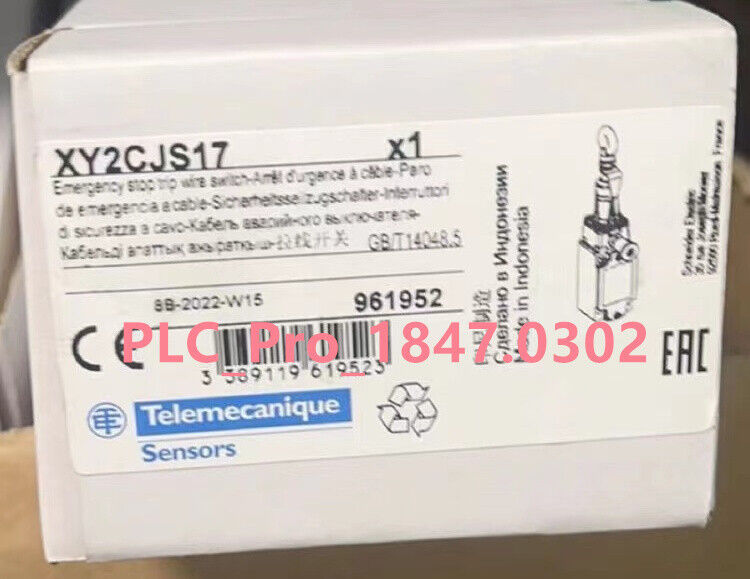 XY2CJS17 1PCS Brand New Schneider XY2CJS17 Safety Pull Cord Switch Fast delivery