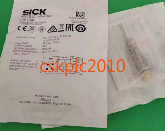 1PCS New original Sick safety sensor IME2S12-04N4DC0 1091946 in stock
