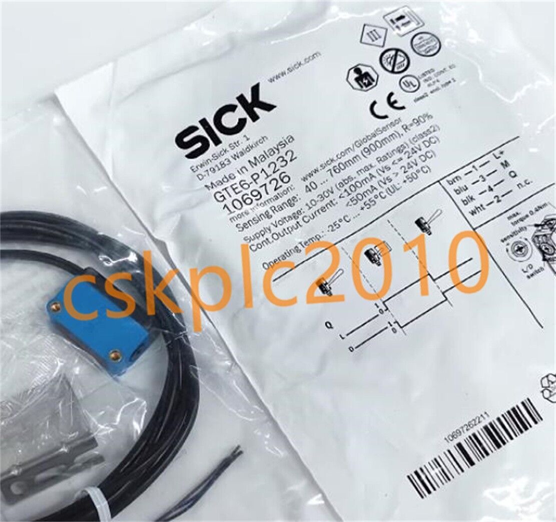 1 PCS NEW IN BOX SICK Photoelectric switch 1069726 GTE6-P1232
