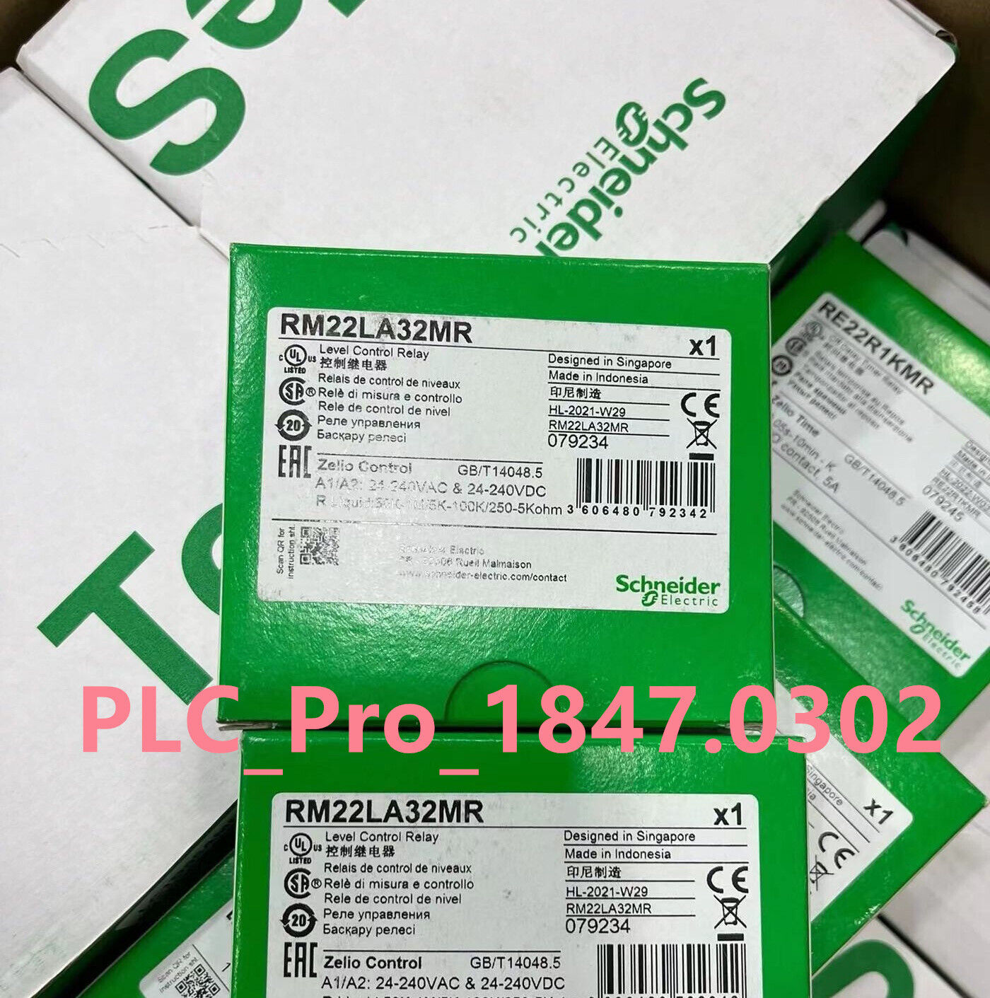 RM22LA32MR 1PCS Brand New Schneider RM22LA32MR Solid State Relay Fast delivery