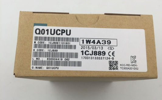 1PC NEW MITSUBISHI CPU UNIT Q01UCPU FREE EXPEDITED SHIPPING DHL / UPS / FedEX
