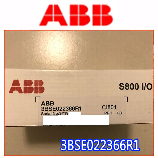 ABB 3BSE022366R1 I-O Module Series Brand New Sealed Free Shipping