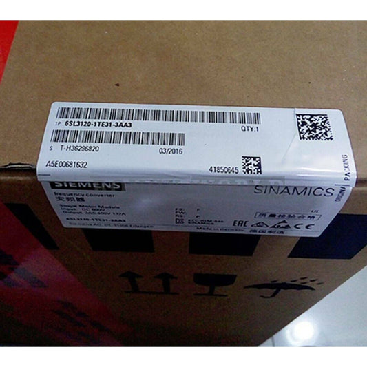 New Siemens 6SL3120-1TE31-3AA3 SINGLE MOTOR MODULE 6SL3 120-1TE31-3AA3 S120