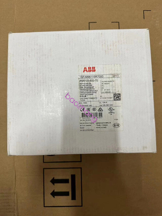 PSR105-600-70 1SFA896115R7000 ABB soft starter brand new DHL or FedEX