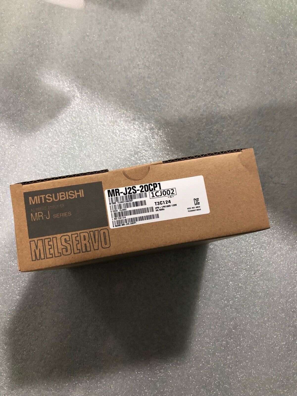 1PC MITSUBISHI AC SERVO DRIVER MR-J2S-20CP1 NEW FREE EXPEDITED SHIPPING DHL / UPS / FedEx