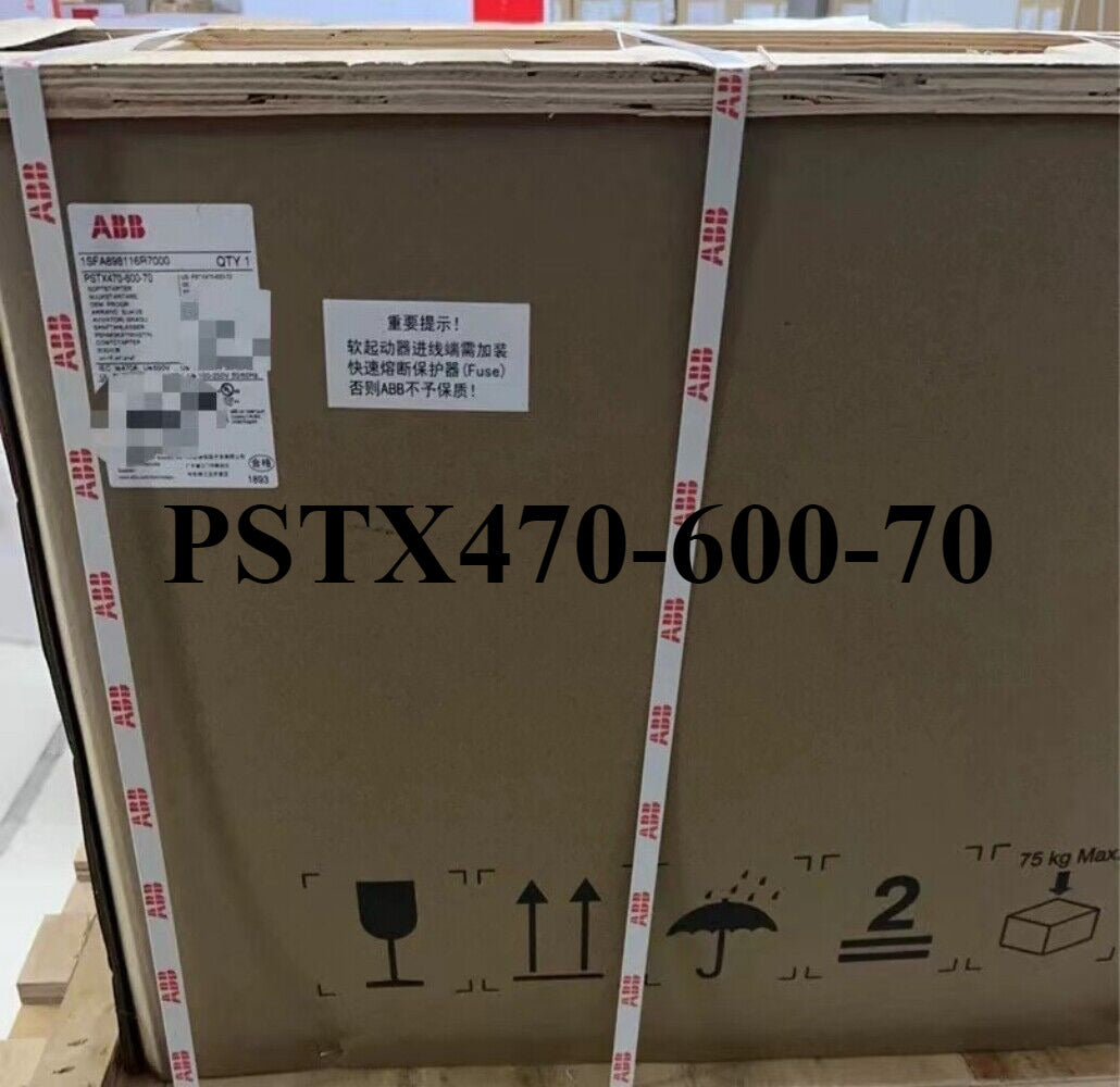 1pc ABB PSTX470-600-70 Soft Starter 470A 250KW