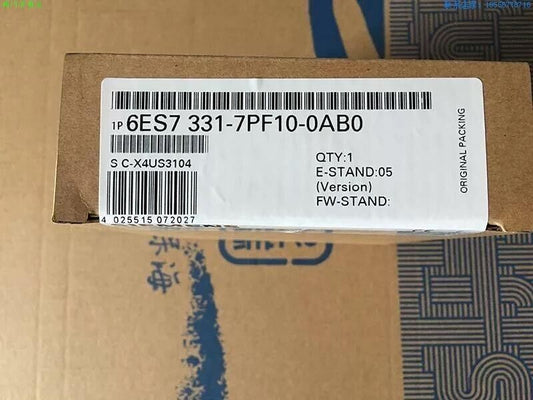 NEW SIEMENS 6ES7 331-7PF10-0AB0 PLC MODULE 6ES73317PF100AB0 EXPEDITED SHIP DHL / UPS / FedEx