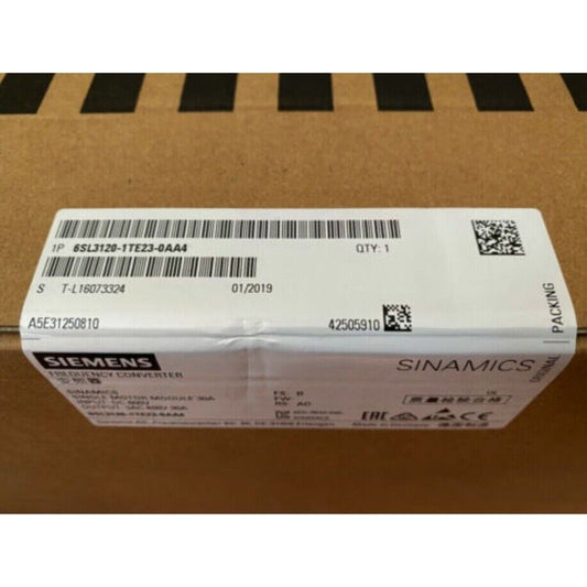 New Siemens 6SL3120-1TE23-0AA4 6SL3 120-1TE23-0AA4 SINAMICS S120 Double Motor