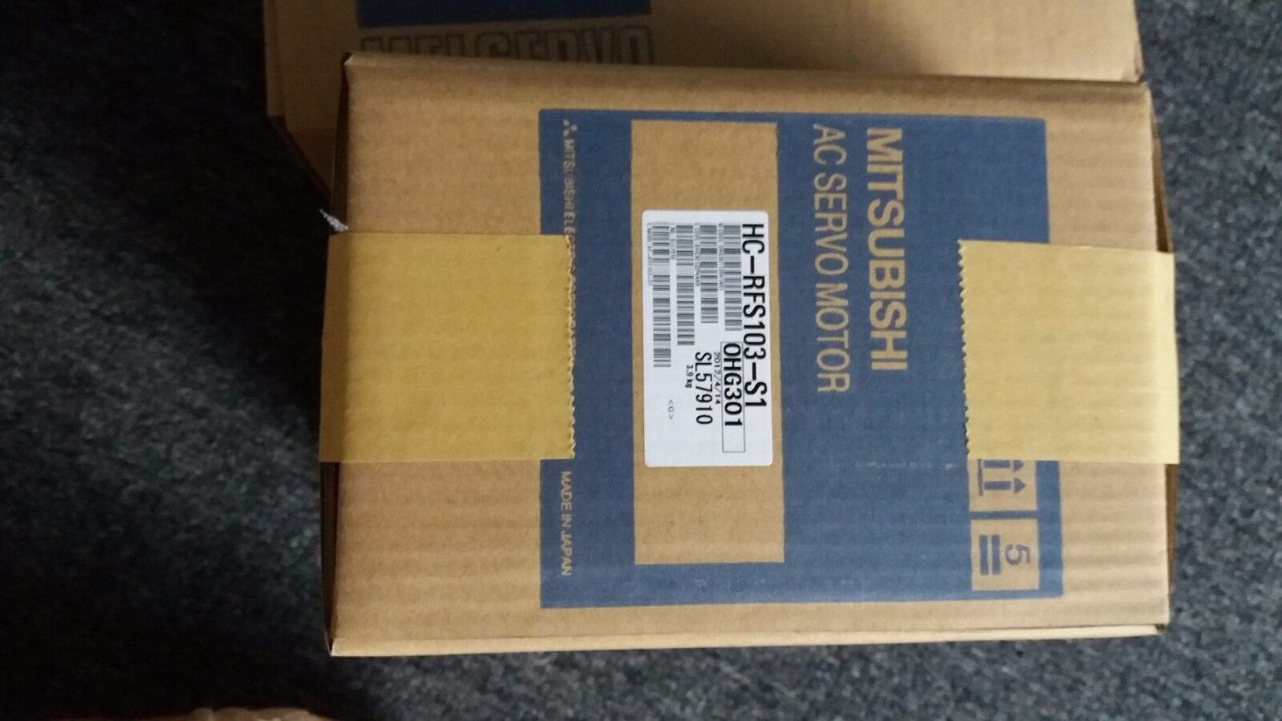 1PC MITSUBISHI AC SERVO MOTOR HC-RFS103-S1 NEW ORIGINALFREE EXPEDITED SHIPPING DHL / UPS / FedEx