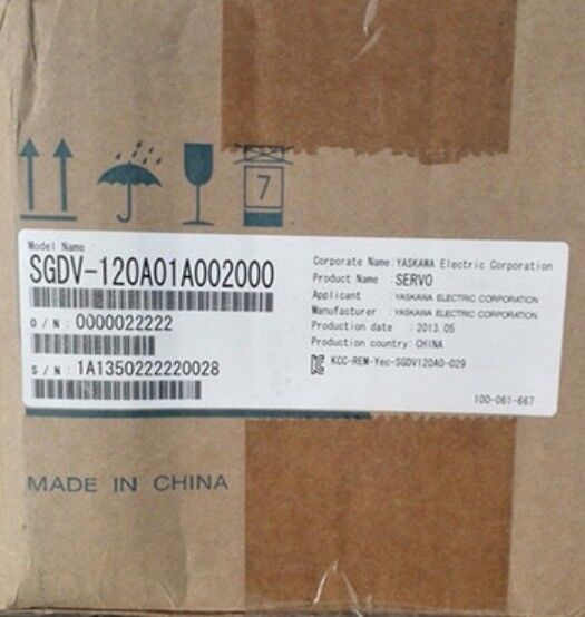 NEW ORIGINAL YASKAWA AC SERVO DRIVER SGDV-120A11A002000 FREE EXPEDITED SHIPPING DHL / UPS / FedEx