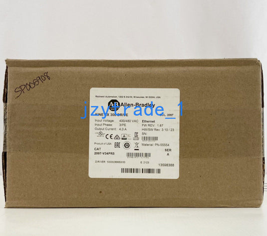 1PC New In Box Allen Bradley 2097-V34PR5 Servo Driver 2097V34PR5 FREE SHIPPING DHL / UPS / FedEx