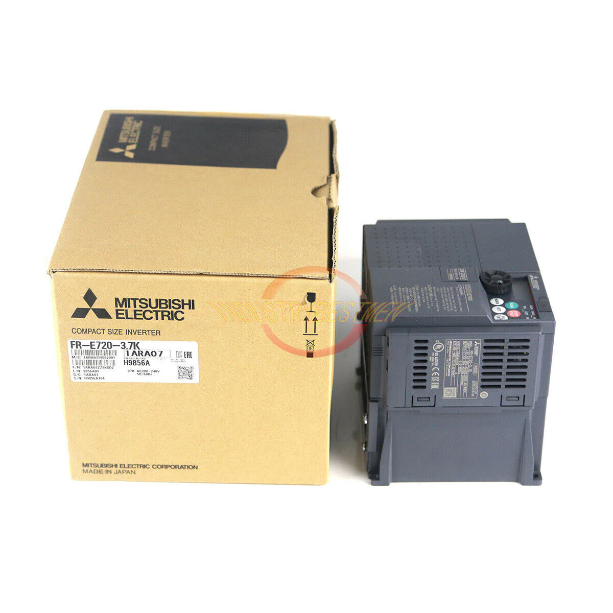 ONE New Mitsubishi FR-E720-3.7K Inverter UPS / DHL / FedEx