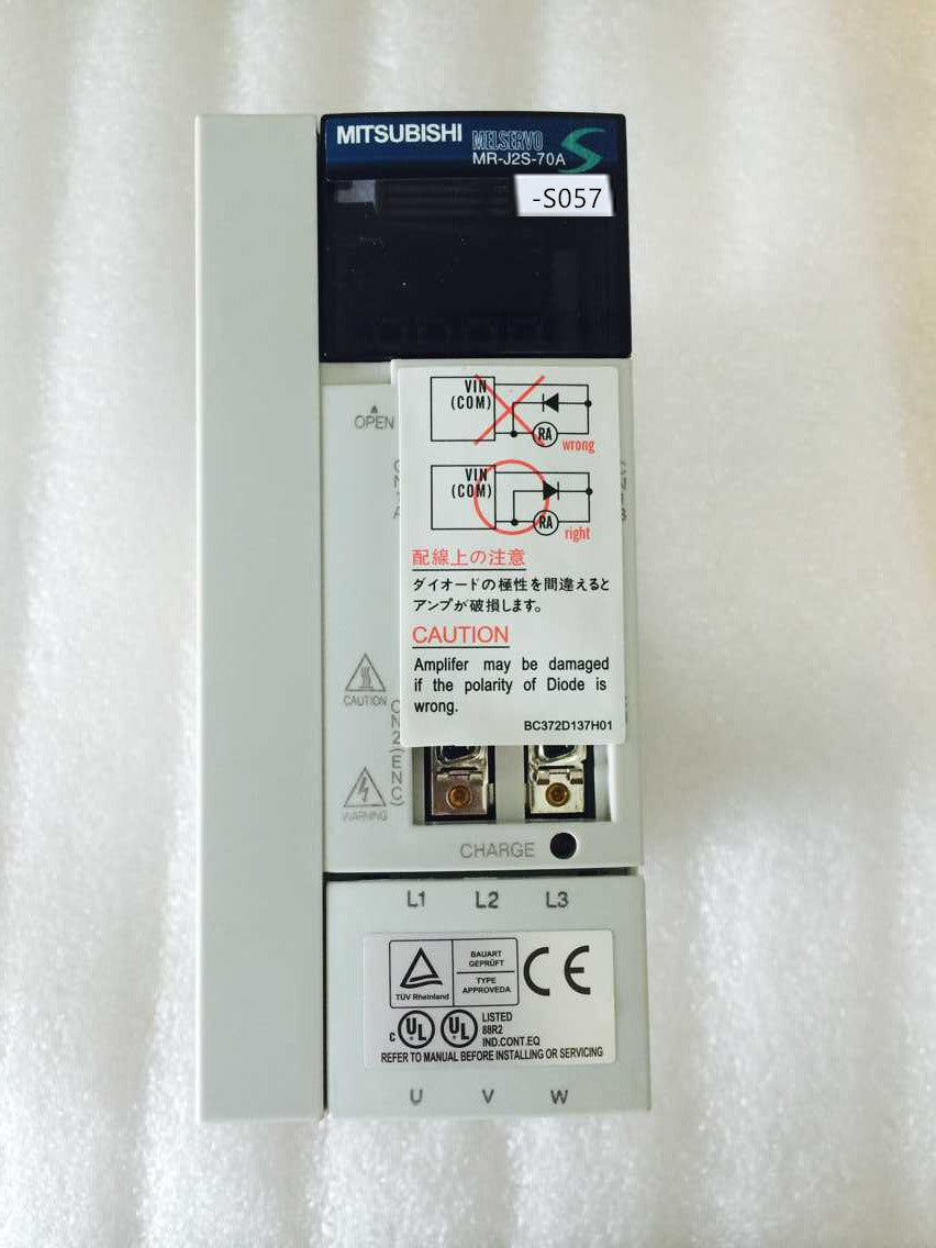 MITSUBISHI AC SERVO DRIVER MR-J2S-70A-S057 NEW ORIGINAL FREE EXPEDITED SHIPPING DHL / UPS / FedEx