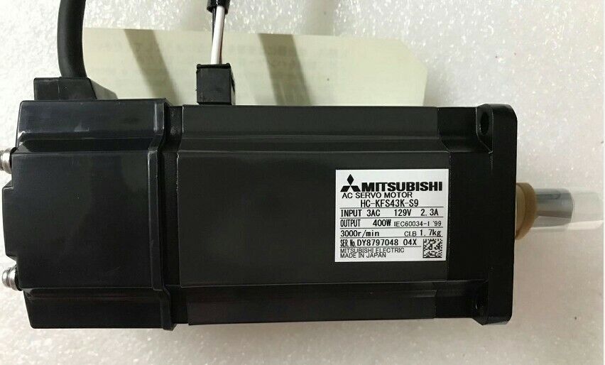 1PC MITSUBISHI AC SERVO MOTOR HC-KFS43K-S9 NEW ORIGINAL FREE EXPEDITED SHIPPING DHL / UPS / FedEX