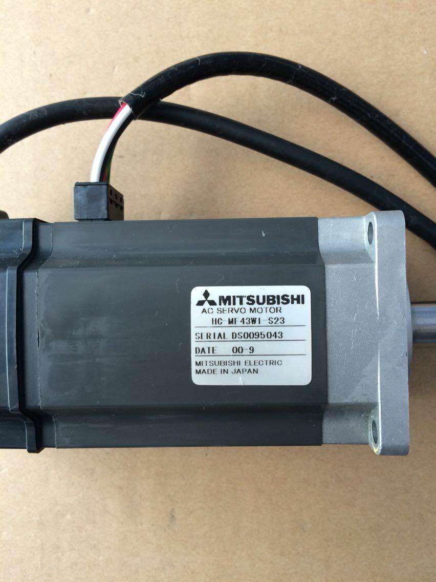 MITSUBISHI AC SERVO MOTOR HC-MF43W1-S23 HCMF43W1S23 NEW FREE EXPEDITED SHIPPING DHL / UPS / FedEX