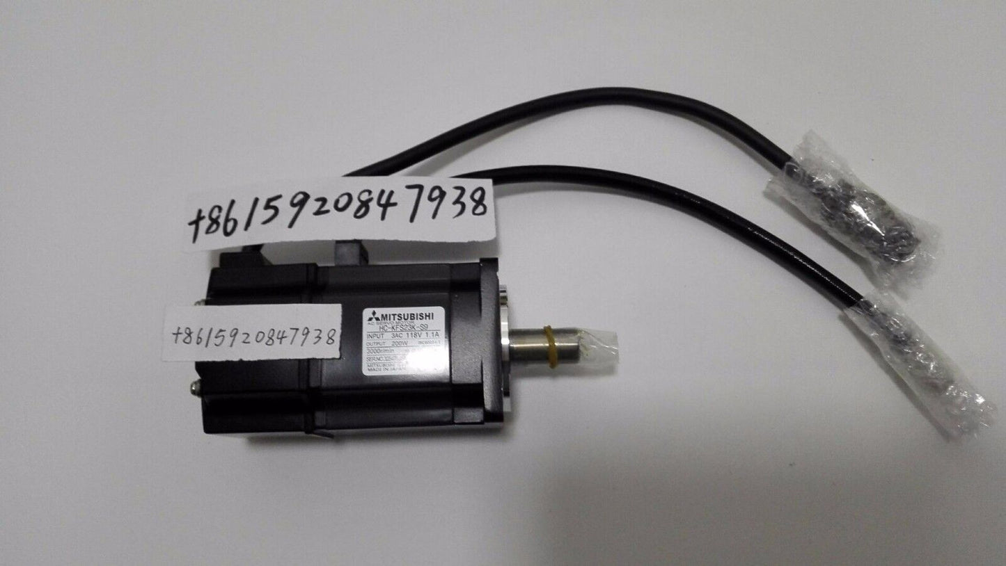 MITSUBISHI AC SERVO MOTOR HC-KFS23K-S9 NEW ORIGINAL FREE EXPEDITED SHIPPING DHL / UPS / FedEx