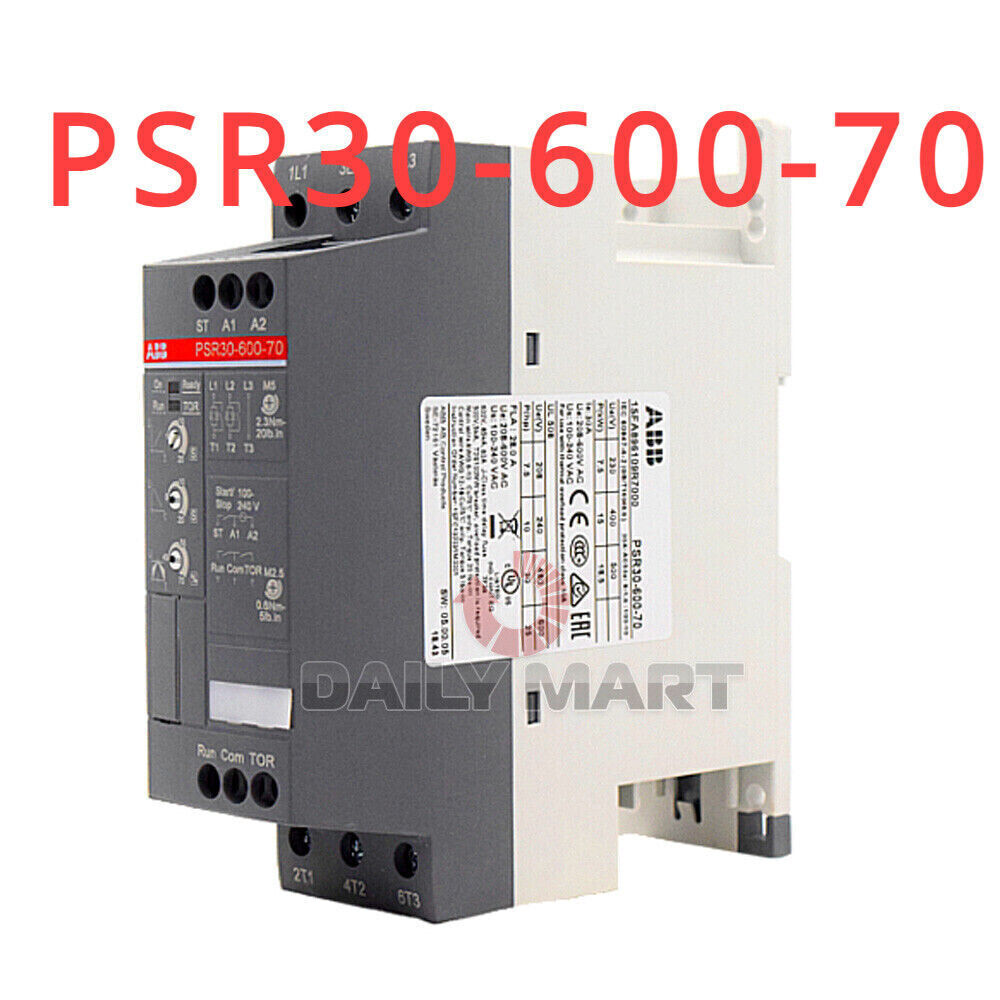 New In Box ABB PSR30-600-70 PSR3060070 Soft Starter
