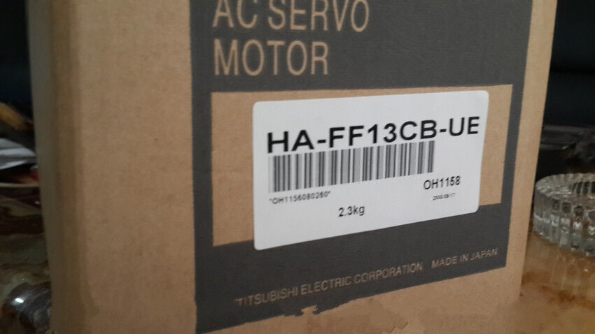 1PC MITSUBISHI AC SERVO MOTOR HA-FF13CB-UE HAFF13CBUE NEW ORIGINAL FREE SHIPPING DHL / UPS / FedEx