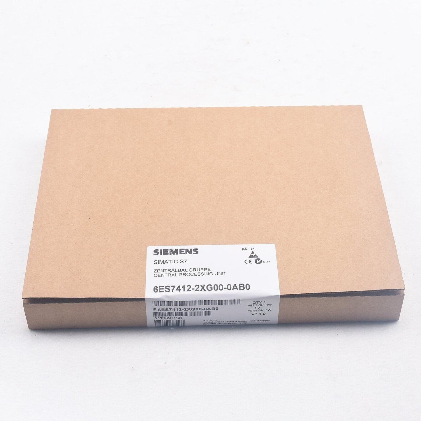 New Siemens SIMATIC S7-400 CPU 412-2 6ES7412-2XG00-0AB0 6ES7 412-2XG00-0AB0