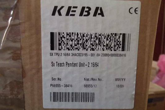ONE New ABB/KEBA SX TPU 2 16/64 3HAC023195-001 ROBOT IRC5